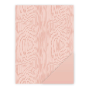 Three Scoops - Designpapir - A4 - Trstruktur rosa