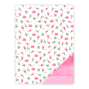 Three Scoops - Designpapir - A4 - Magnolia Pink
