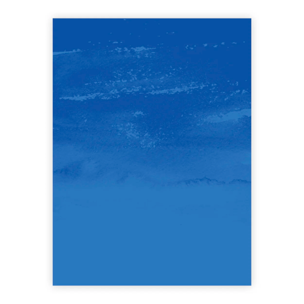 Three Scoops - Designpapir - A4 - Studenterhue bl