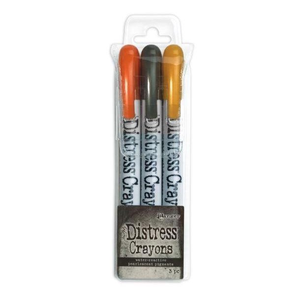 Tim Holtz - Distress Crayon Pearl Set - Halloween Set #1