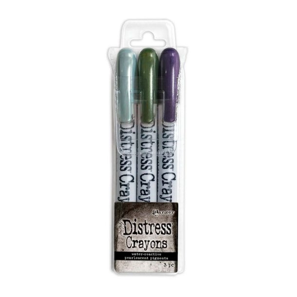 Tim Holtz - Ranger - Distress Crayons - Halloween Set #6