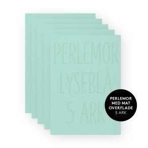 Three Scoops - Perlemor - Lysebl 