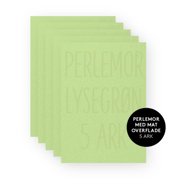 Three Scoops - Perlemor - Lysegrn 