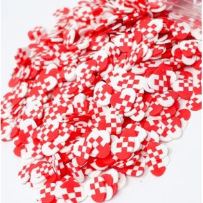 Three Scoops - Paillet blanding - Julehjerter