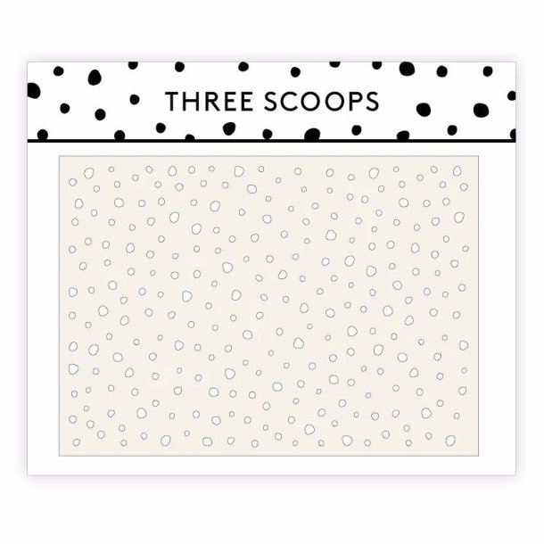Three Scoops - Stencil - Dots