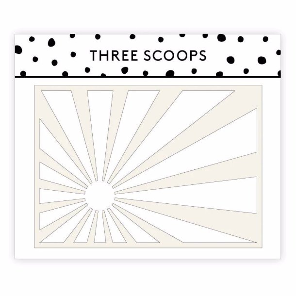 Three Scoops - Stencil - Solstrler