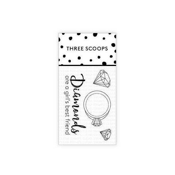 Three Scoops - Stempel - Diamantring - TSSL1094