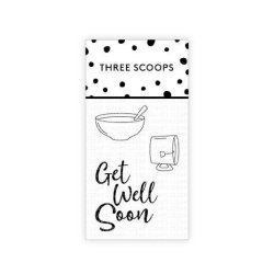Three Scoops - Stempel - Get well soon - TSSL1112