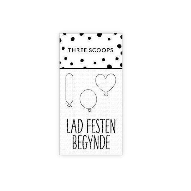 Three Scoops - Stempel - Lad festen begynde - TSSL1139