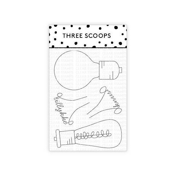 Three Scoops - Stempel - Gldeprer - TSSM0126