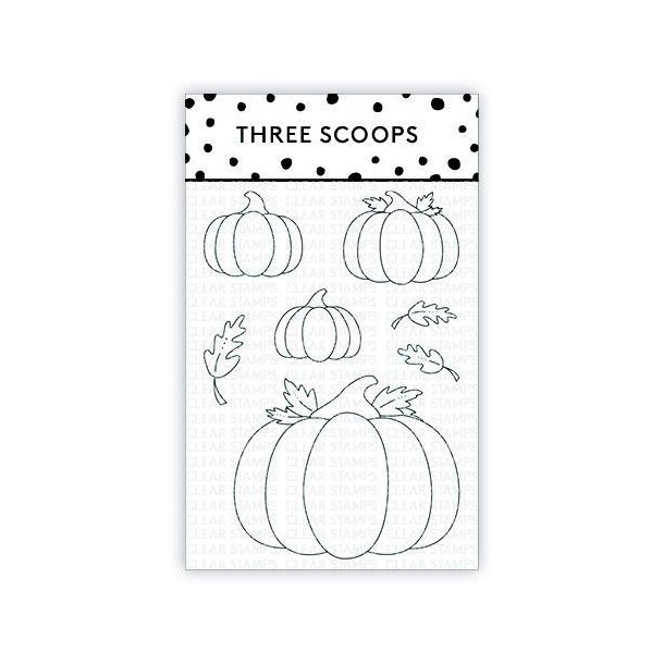 Three Scoops - Stempel - Grskar - TSSM0183
