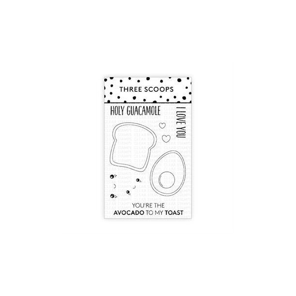 Three Scoops - Stempel - Avokado - TSSM0214