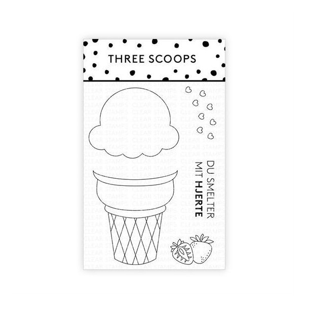 Three Scoops - Stempel - Icecream - TSSM0215