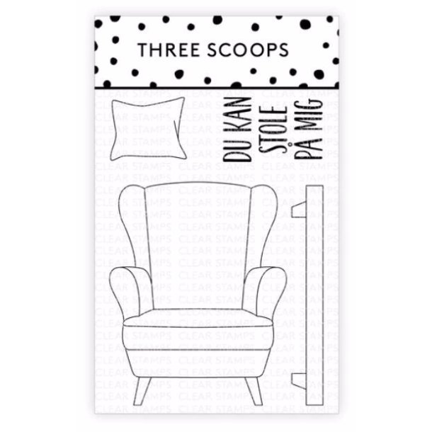 Three Scoops - Stempel - Stol