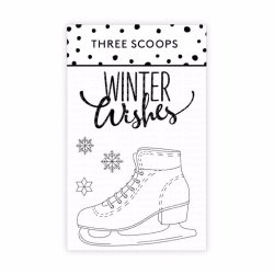 Three Scoops - Stempel - Skjte Winter Wishes