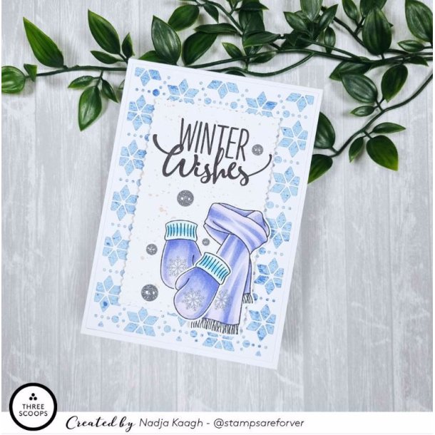 Three Scoops - Stempel - Vanter & halstrklde