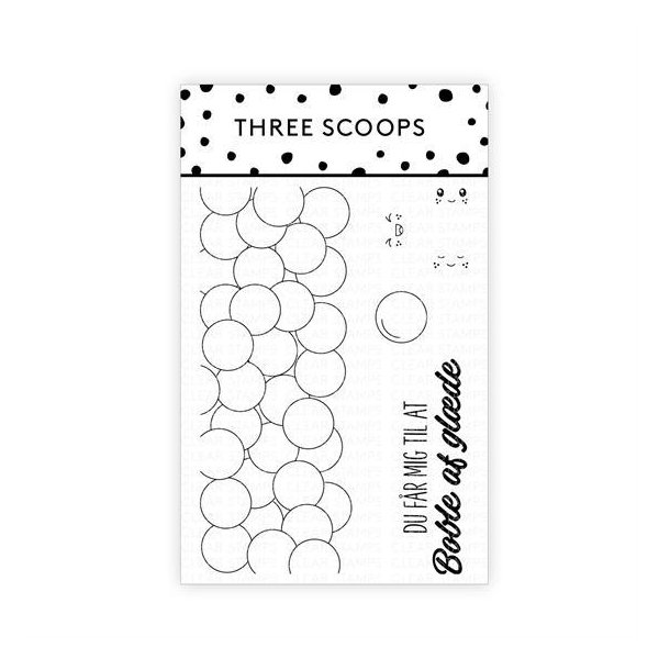 Three Scoops - Stempel - Du fr mig til at boble af glde