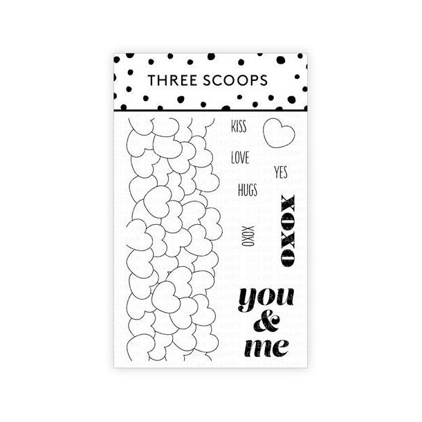 Three Scoops - Stempel - You & Me
