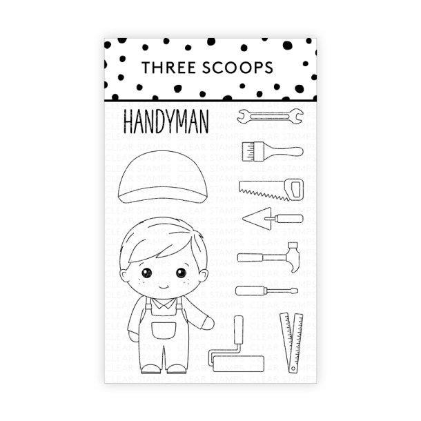Three Scoops - Stempel - Handyman