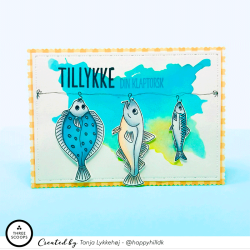 Three Scoops - Stempel - Fisk
