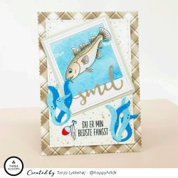 Three Scoops - Stempel - Fisk