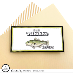 Three Scoops - Stempel - Fisk