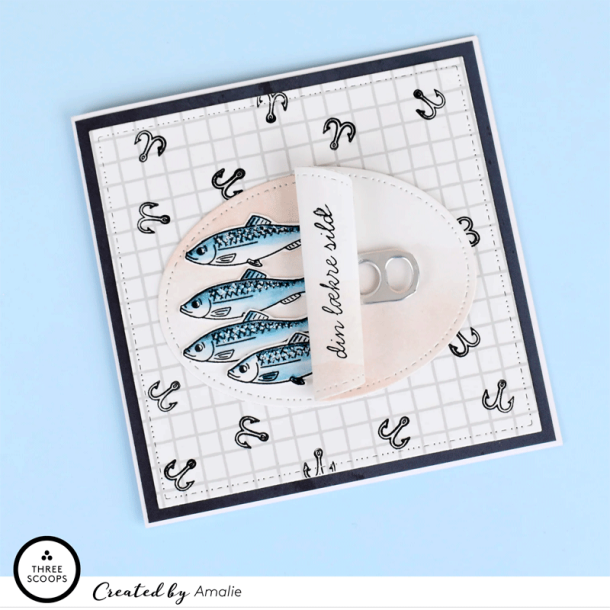 Three Scoops - Stempel - Fisk