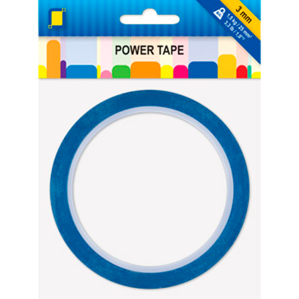 Power Tape - Klar - 3mm (10m)