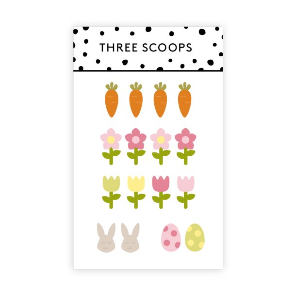 Three Scoops - Die - Mini P�ske