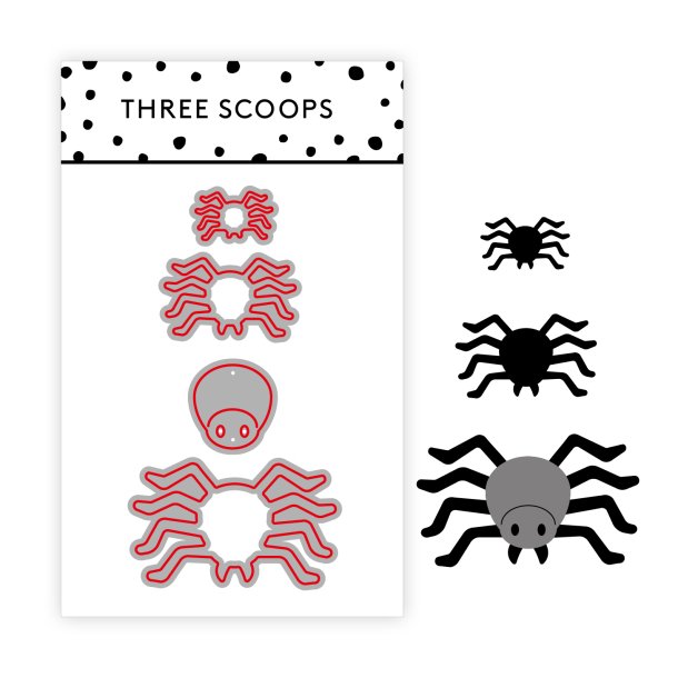 Three Scoops - Die - Edderkopper