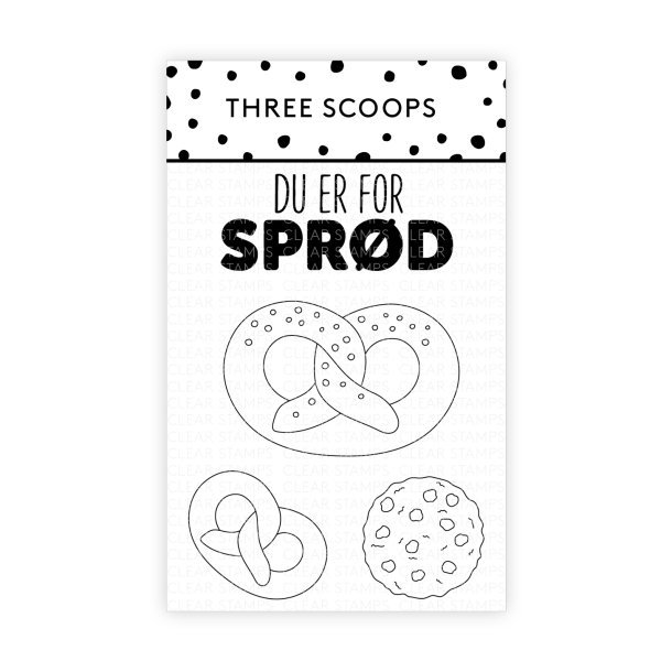Three Scoops - Stempel - Cookies & Kringler