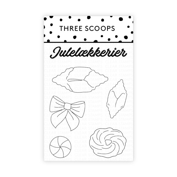Three Scoops - Stempel - Julelkkerier
