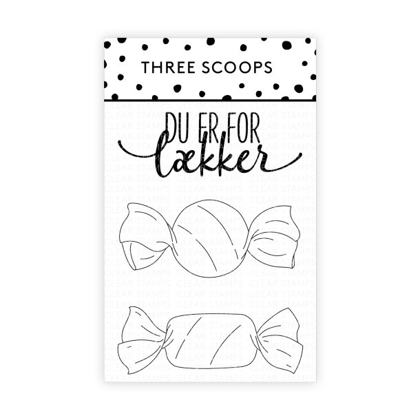 Three Scoops - Stempel - Karameller