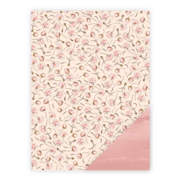 Three Scoops - Designpapir - A4 - Poner