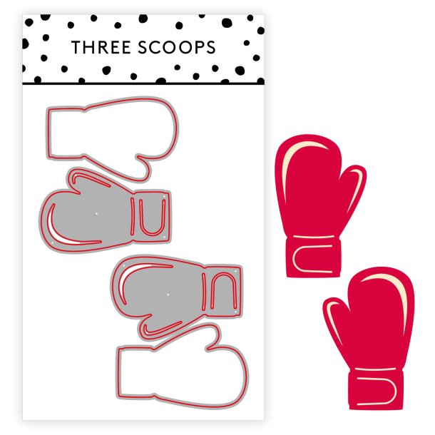 Three Scoops - Die - Boksehandsker