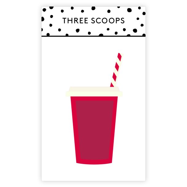 Three Scoops - Die - Sodavands kop