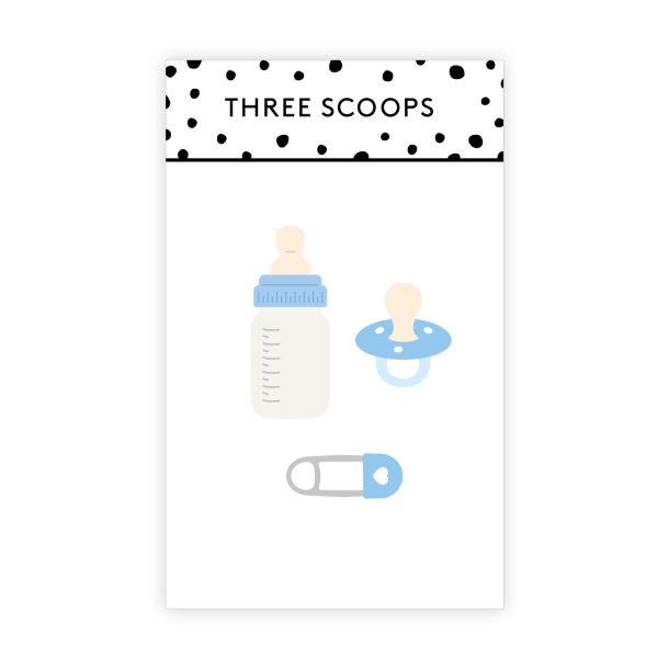 Three Scoops - Die - Sut og sutteflaske
