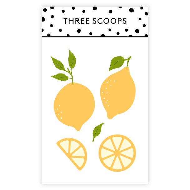 Three Scoops - Die - Citron 