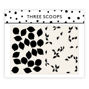 Three Scoops - Stencil - Citroner 