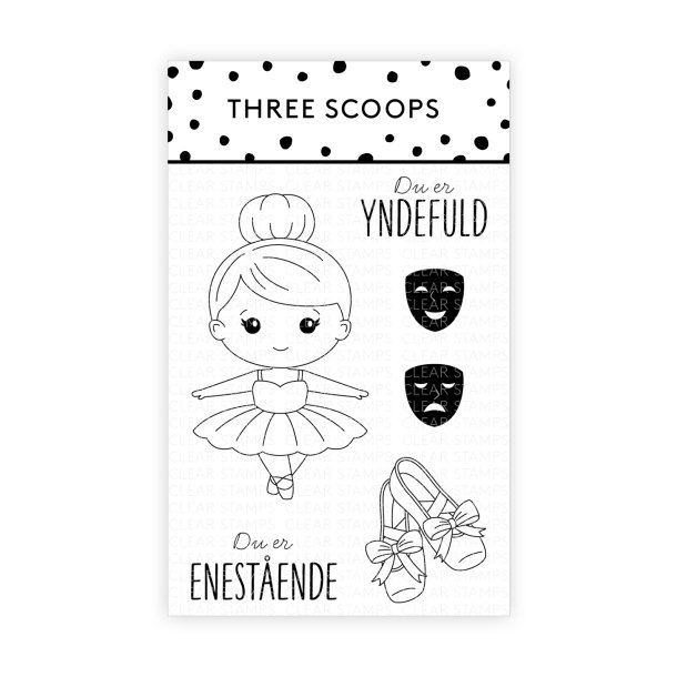 Three Scoops - Stempel - Balletdanser