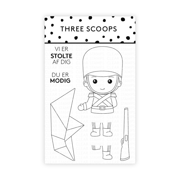 Three Scoops - Stempel - Tinsoldat