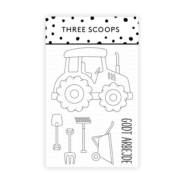 Three Scoops - Stempel - Traktor