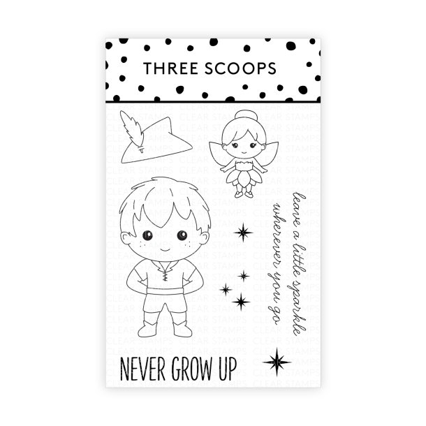 Three Scoops - Stempel - Peter Pan