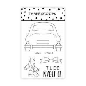 Three Scoops - Stempel - Bryllupsbil 