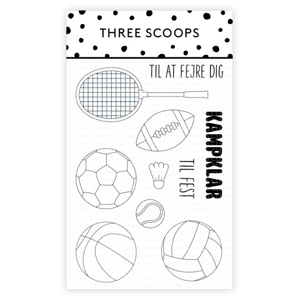 Three Scoops - Stempel - Kampklar