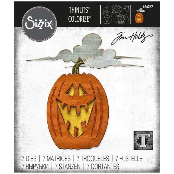 Tim Holtz - Die - Edison Colorize - Grskar
