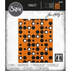 Tim Holtz - Die - Layered Dots - Prikker i lag