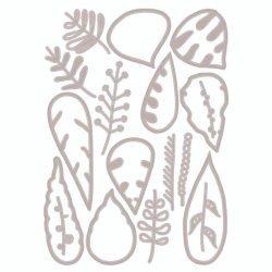 Tim Holtz - Die - Artsy - Leaves - Blade