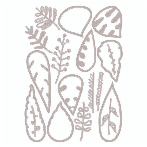 Tim Holtz - Die - Artsy - Leaves - Blade