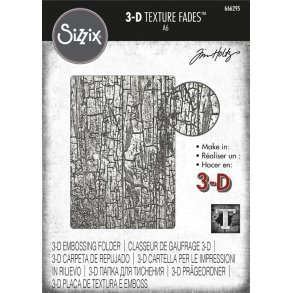 Tim Holtz - Embossingfolder - Cracked - Krakkeleret